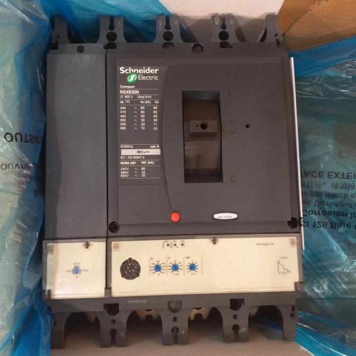 MCCB BREAKER SCHNEIDER NSX630N 630A 4POLE MCCB NSX 630A 4P SCHNEIDER