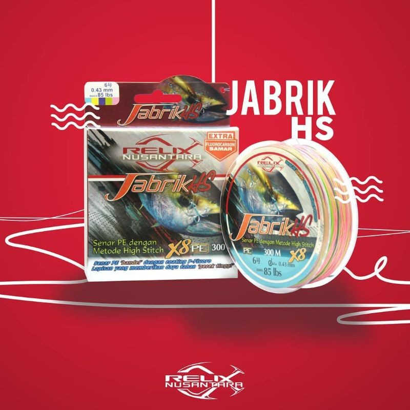 Senar RELIX NUSANTARA JABRIK 300m