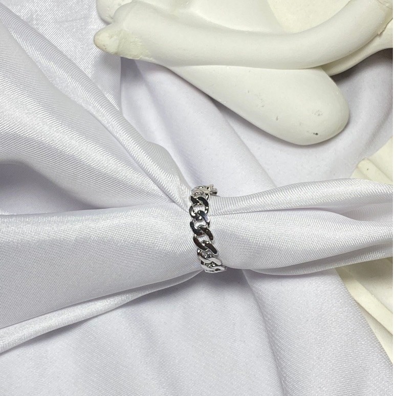 Silver/Perak 925 Cincin rantai