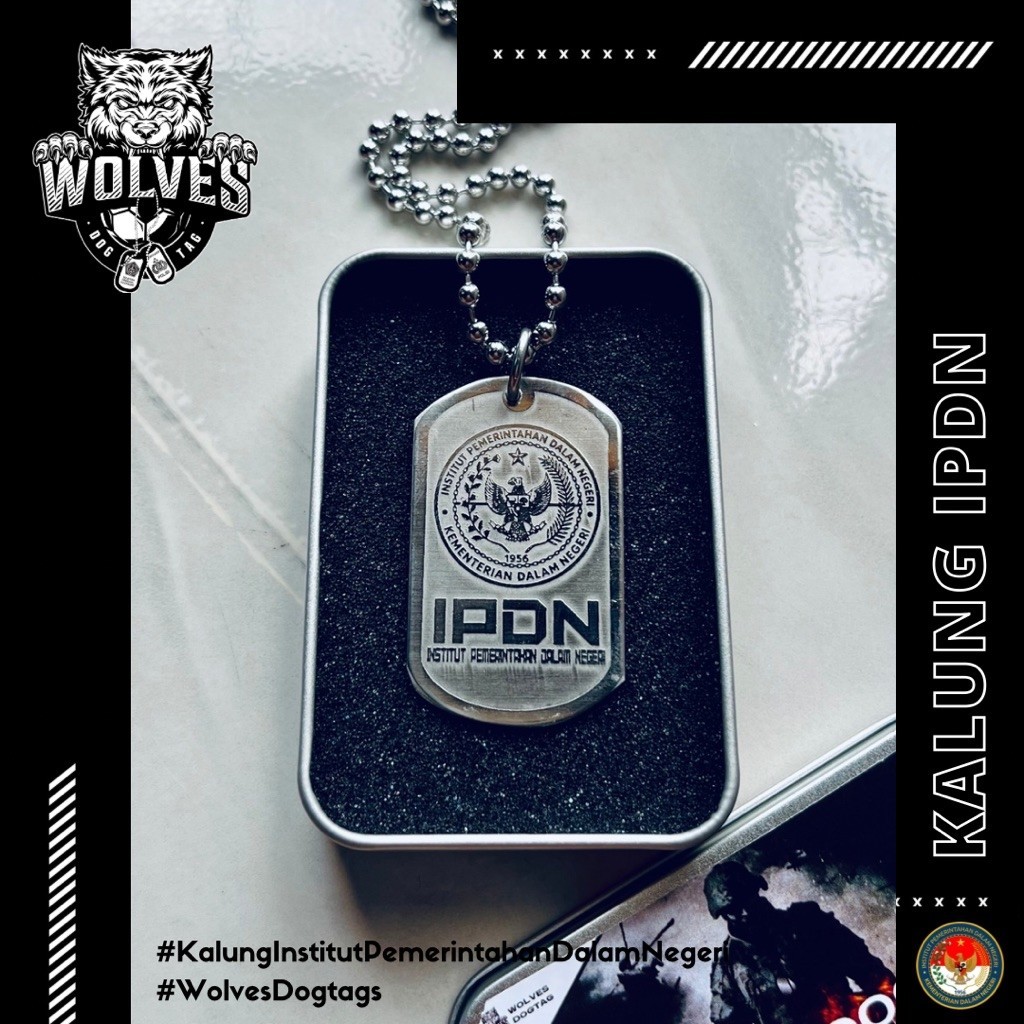 Kalung IPDN / bandul ipdn / Aksesoris ipdn / Institut Pemerintahan Dalam Negeri