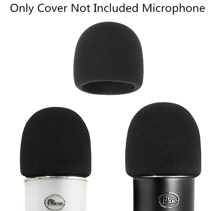 Foam Microphone Windscreen For Blue Yeti Yeti Pro Condenser Microphone Cover Pop Filter Mic Cover Wi