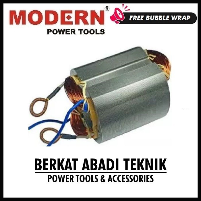 ALIANSHOP MODERN Stator M-2350B Gulungan Lilitan Rumah Armature Angker Mesin Gerinda M2350B M-2350 B
