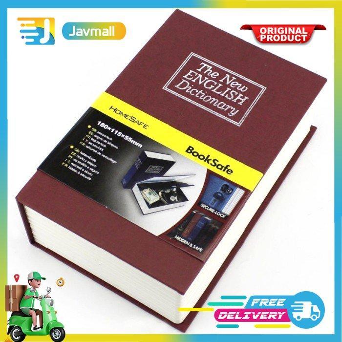 Brangkas Besi bentuk buku kamus safety box perhiasan emas