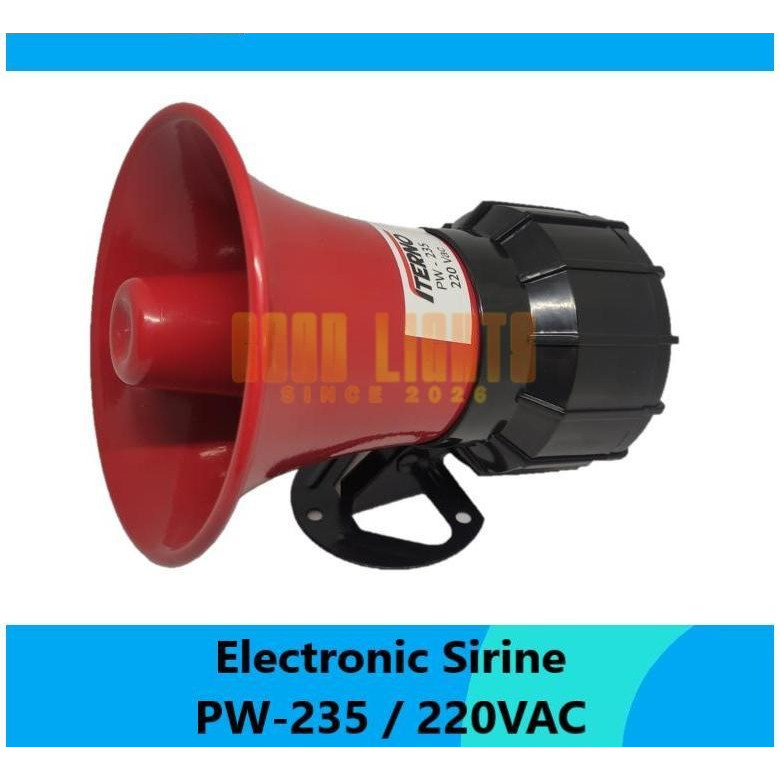Electronic Sirine PW-235 220VAC Buzzer Alarm
