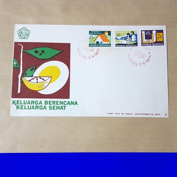 Prangko/Perangko INDONESIA SHP KELUARGA BERENCANA (KB) 1974
