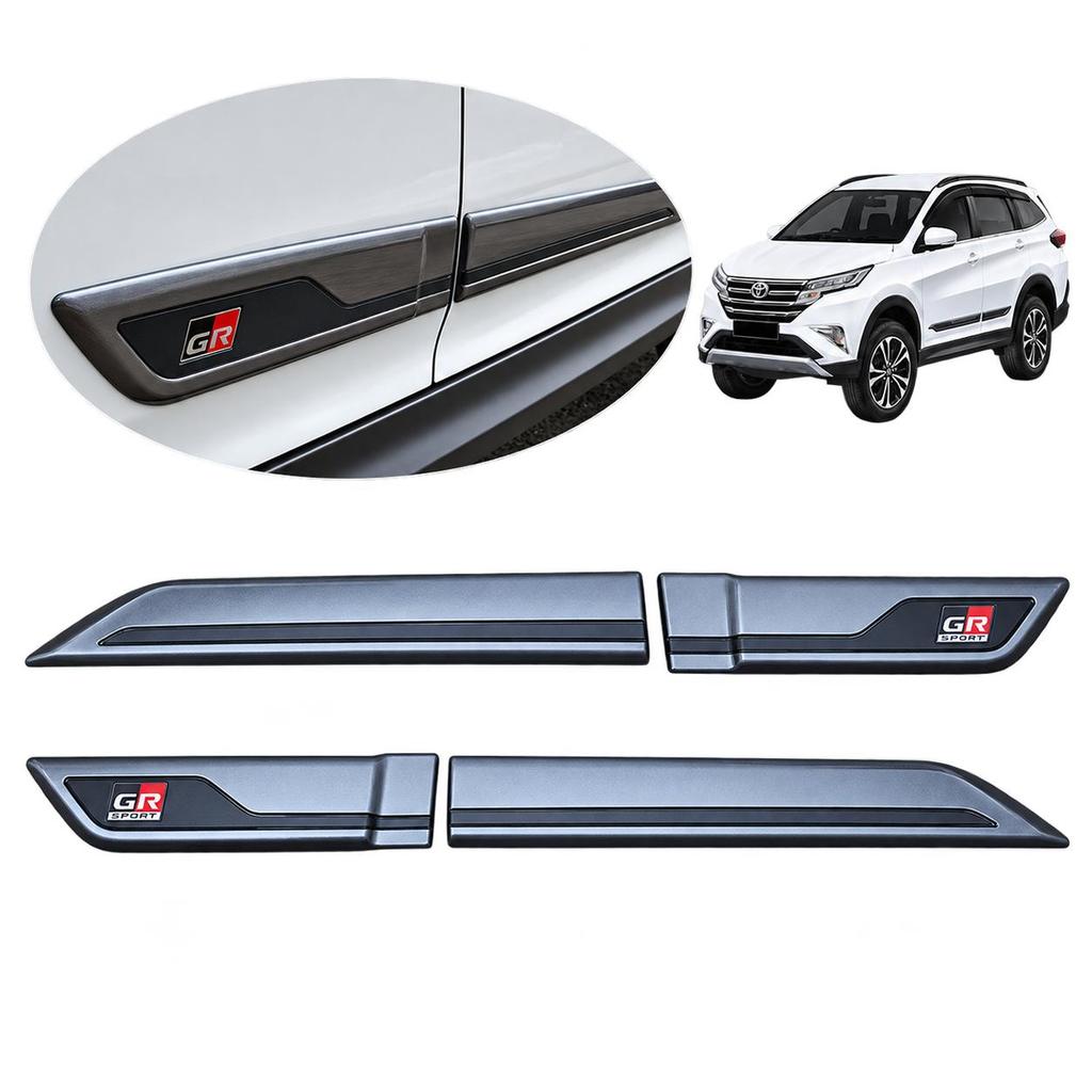 List Body All New Rush GR 2018 - 2026 / SIde Body Moulding All New Rush / List Pintu Samping All New