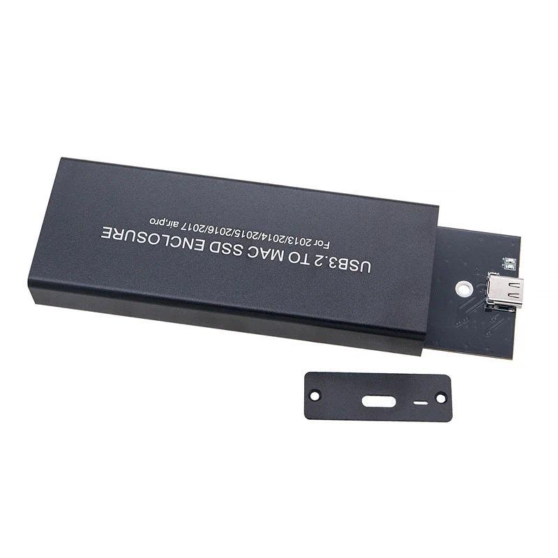 USB 32 to MAC Hard sk Box Macbook SSD Enclosure Case For Apple Macbook Air Pro Retina 2013 2014 2015