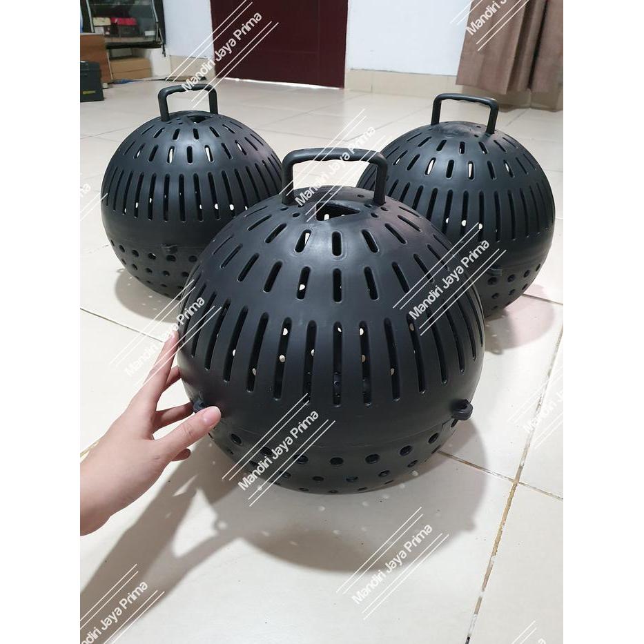 Crab Ball ( kurungan kepiting ) Kepiting Bakau /  Crabball / Kandang Kepiting / Rumah Kepiting / tem