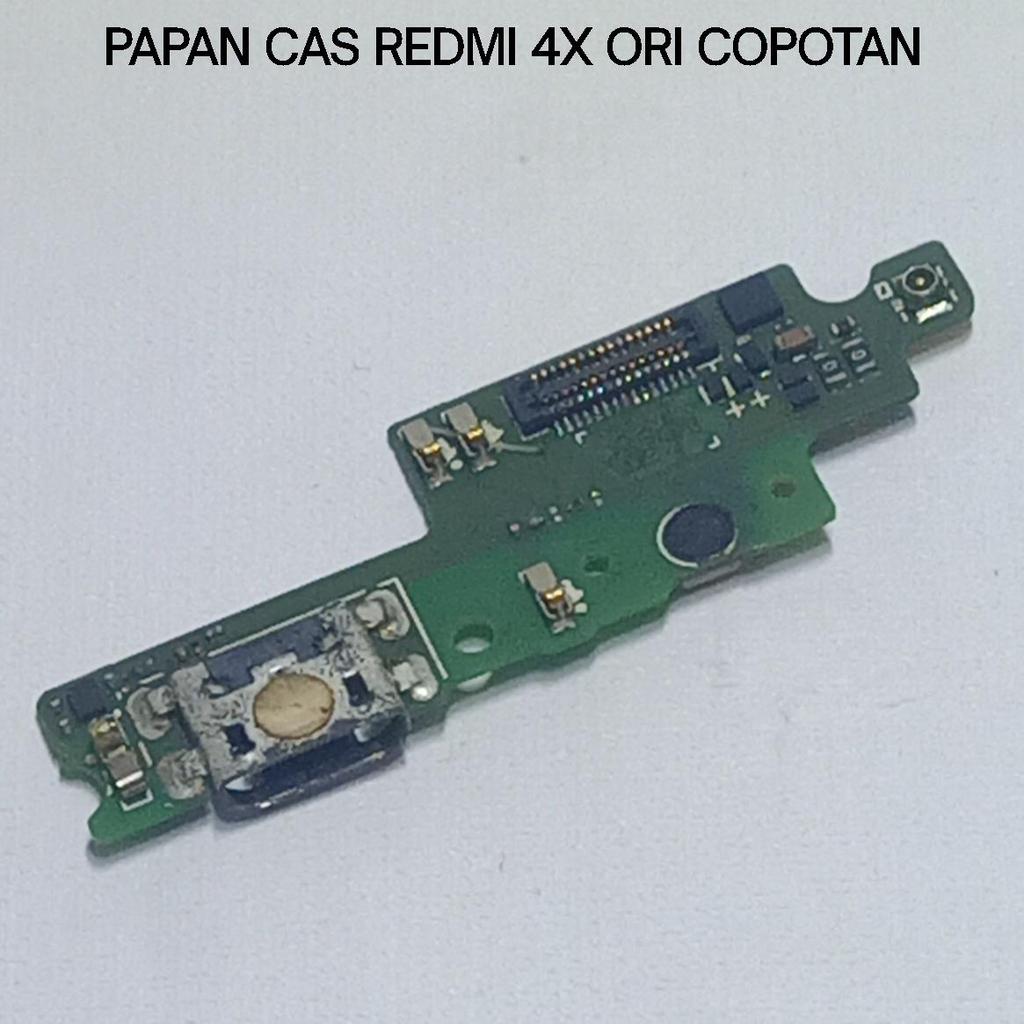 Papan Konektor Cas Redmi 4X Original Copotan