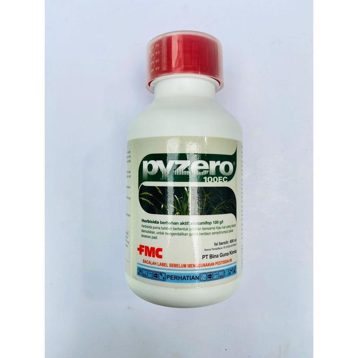 Herbisida Purna Tumbuh Padi PYZERO100ec isi kemasan 200ml 400ml dari FMC - 400ml