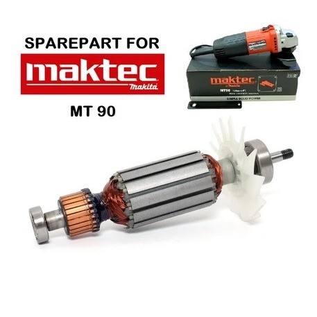 Armature MT 90 Gerinda Maktec MT90 MT91 Stator Rumah Angker