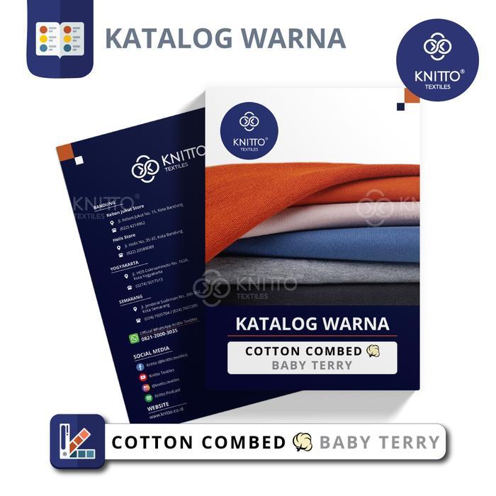 KATALOG KAIN COTTON COMBED BABY TERRY (KATALOG BAHAN JAKET)