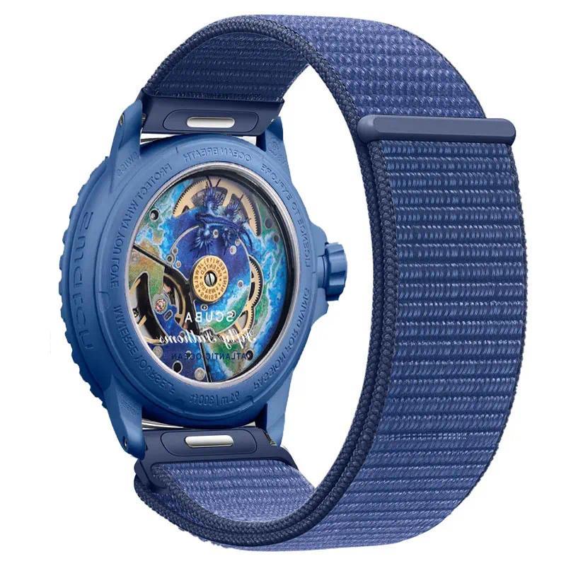 22mm Nylon Band For Blancpain X Swatch Strap Quick Fit 20MM Bracelet For Omega X Swatch Joint MoonSw