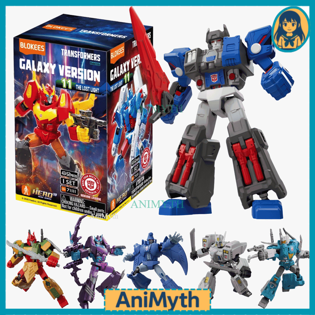 BLOKEES Transformers Galaxy Version 11 The Lost Light Tarn Drift Bludgeon Model Kit Action Figure