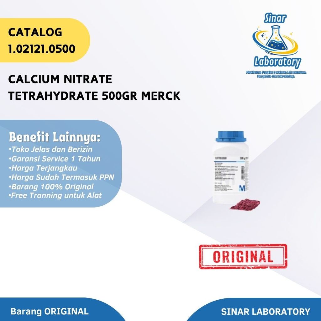 Calcium Nitrate Tetrahydrate 500gr Merck