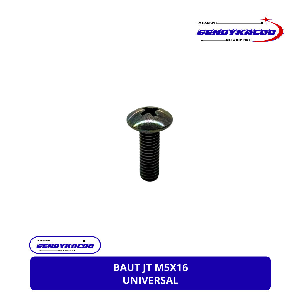 Baut jt Stainless 304 / drat baut 8/ M.5 / baut JT drat 8