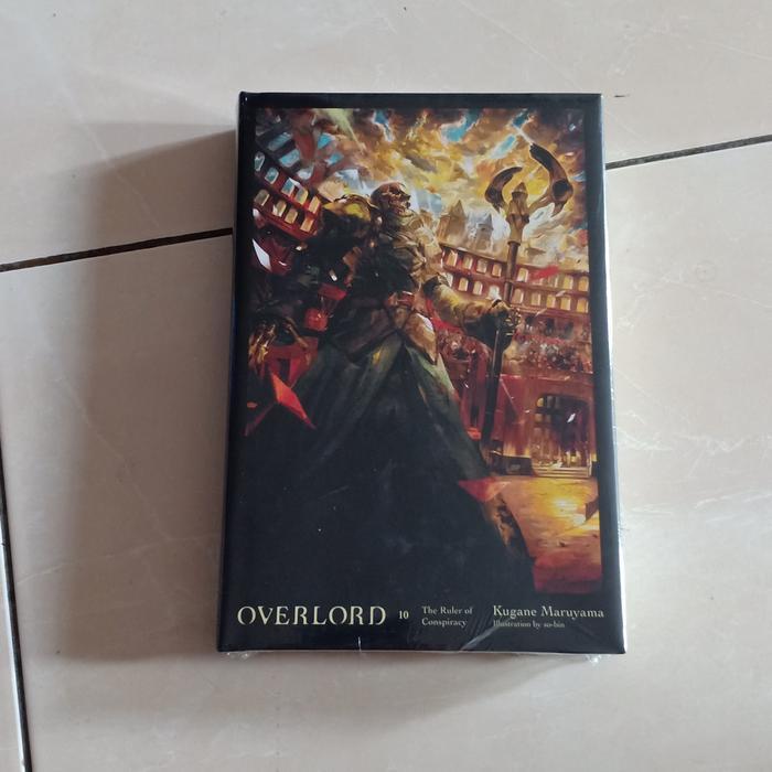 Light Novel Import OVERLORD VOL 10 NEW SEGEL ORIGINAL READY STOCK