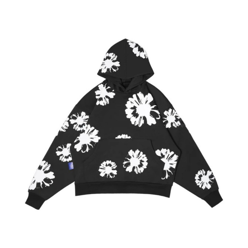 W Essentiels Hoodie Valensole Black - 100% ORIGINAL RESMI