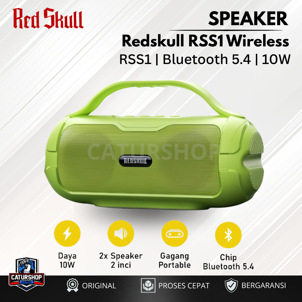 Redskull RSS1 Speaker Bluetooth | Speaker Portable 10W