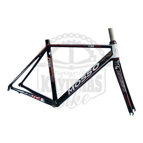 FRAME 700 ROAD MOSSO 735TCA - Black Red, 49
