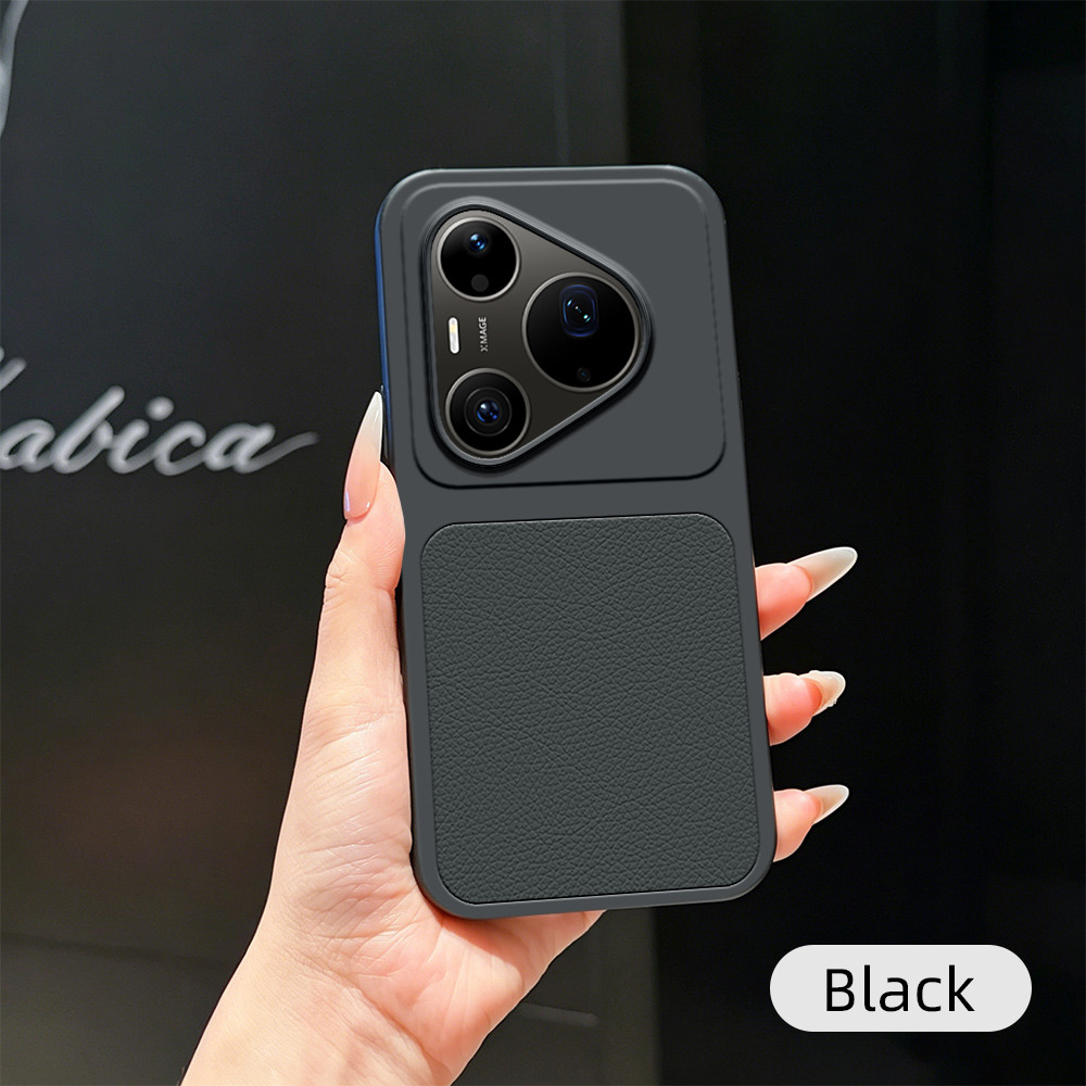 For Huawei P40 P50 P60 P70 P80 P90 P90S Pro Max case Edge-Reinforced Canvas Leather Soft Shockproof 