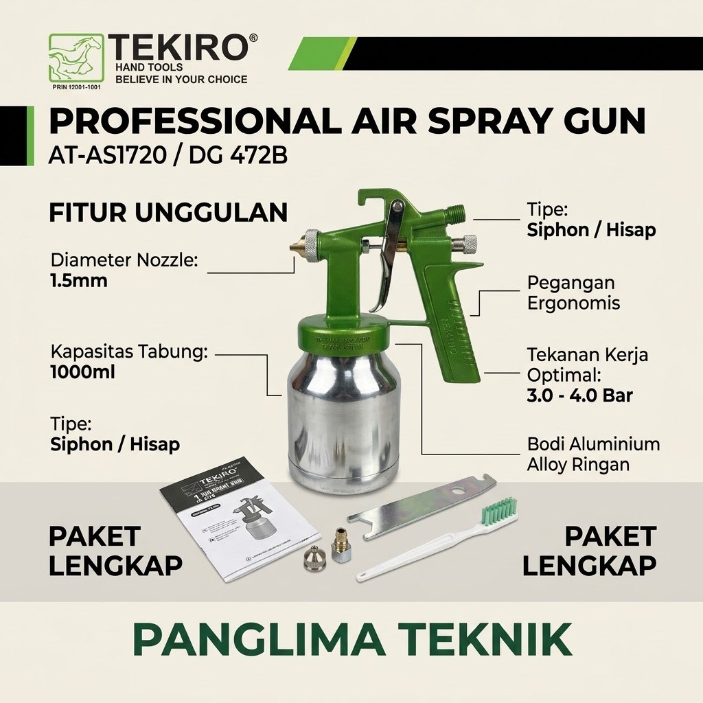TEKIRO spray gun 472 B