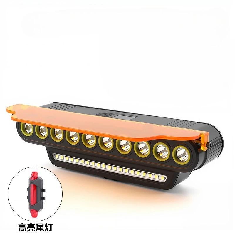 Bicycle Lights, Night Cycling Lights, Bicycle Bike Lights, Horizontal Bicycle, Front , and Horns