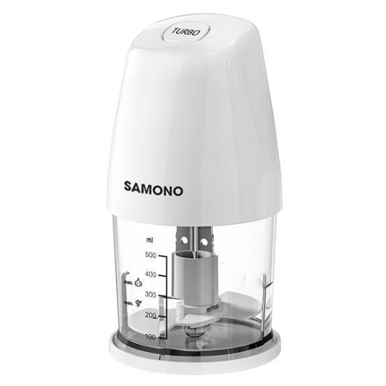 SAMONO Chopper Blender Daging Penggiling Meat Penghalus Bumbu Elektrik - WHITE