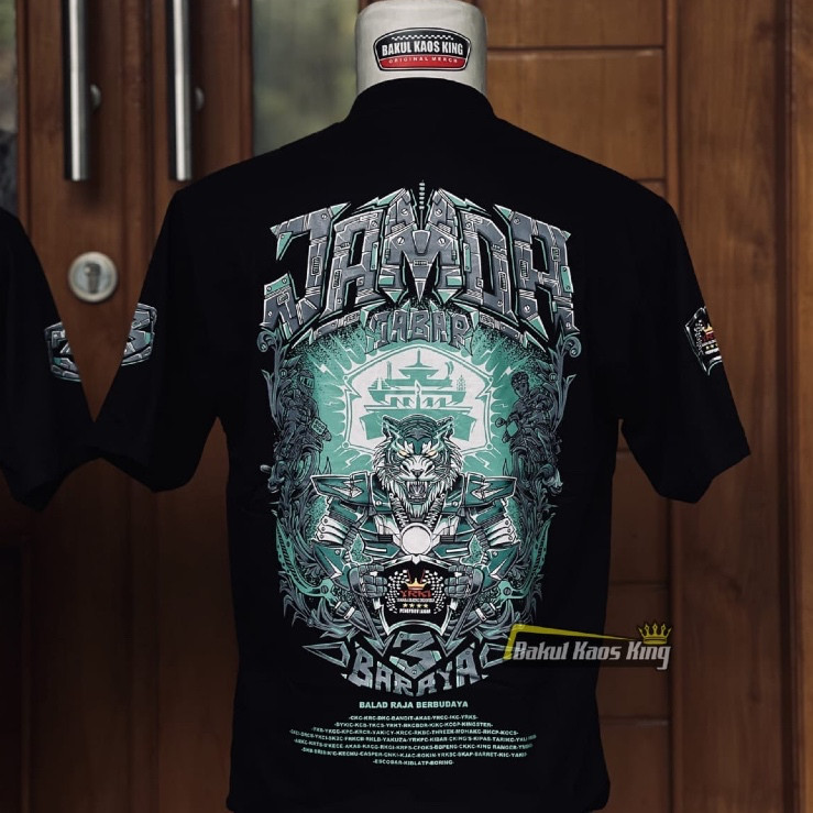 T-SHIRT JAMDA 3 JABAR YRKI  Acara Hitam