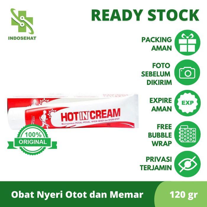 Stock Hot In Cream Original 120 Gr | Tube