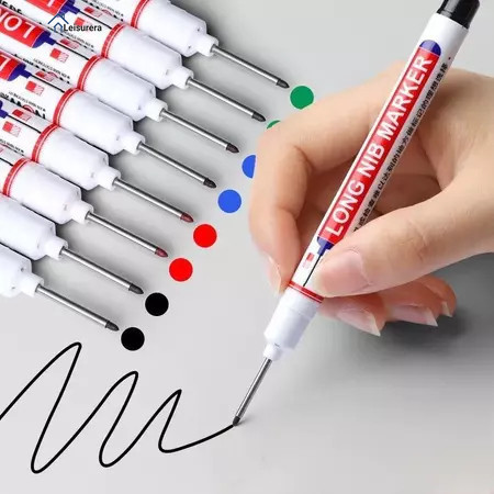 

(ATS) SPIDOL TUKANG ALAT TULIS PENANDA PULPEN KEPALA PANJANG LONG NIB TIP MARKER/Spidol Tukang Penanda leisurera