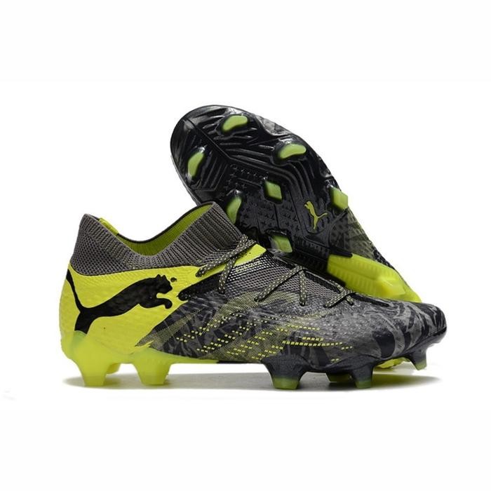 PROMO  Sepatu Bola Puma Future 7 Ultimate Black Yellow FG - 39