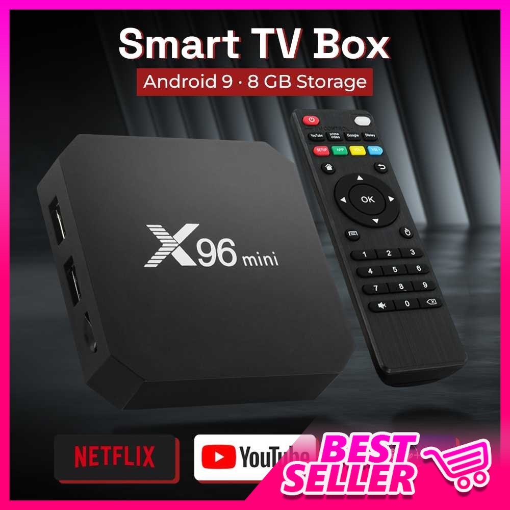 X96 Mini Smart TV Box Android 9.0 DDR3 1GB 8GB