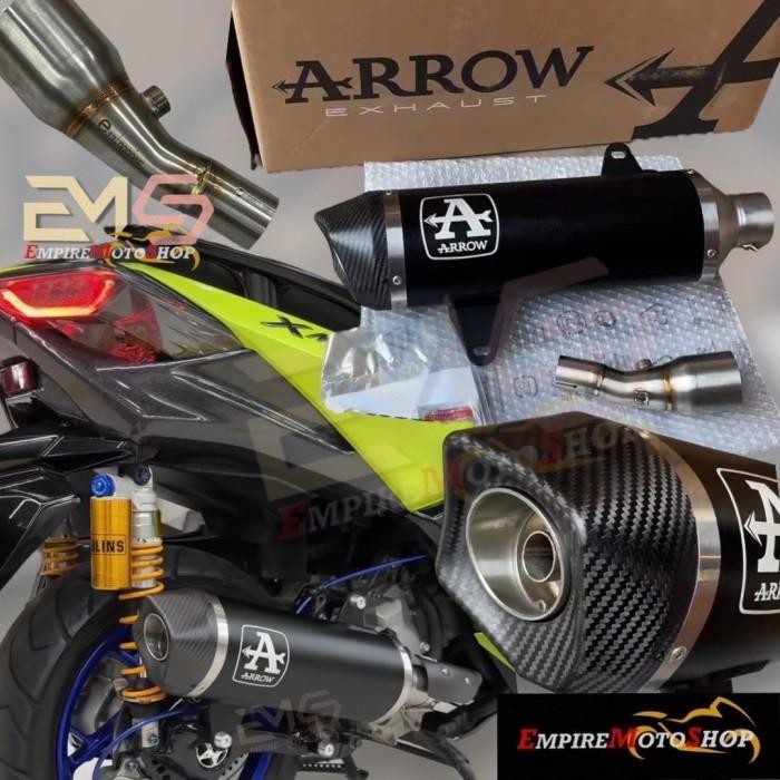 Knalpot Arrow XMAX 250 2023 Connected XMAX250 X MAX Urban Dark Slip On