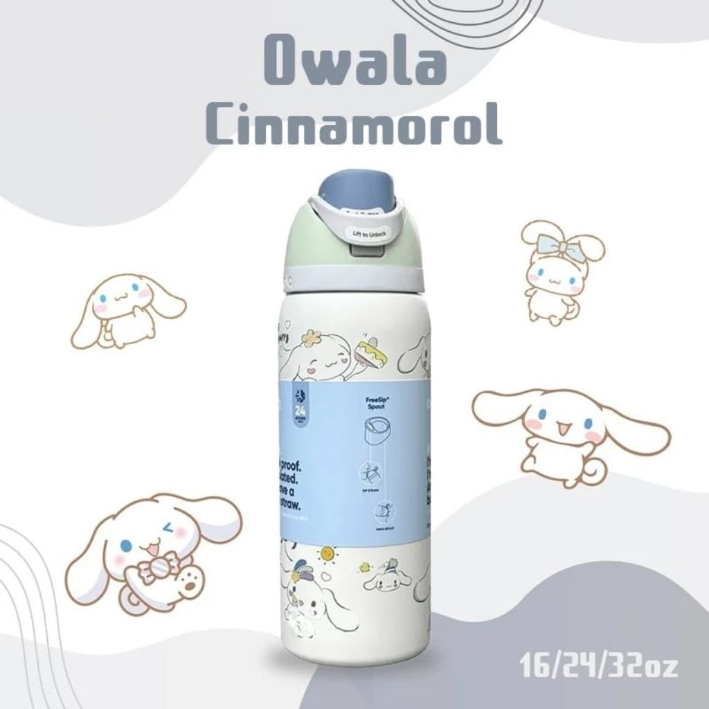 MAHAA.STORE owala lilo and stitch mimecraft motif drink bottle