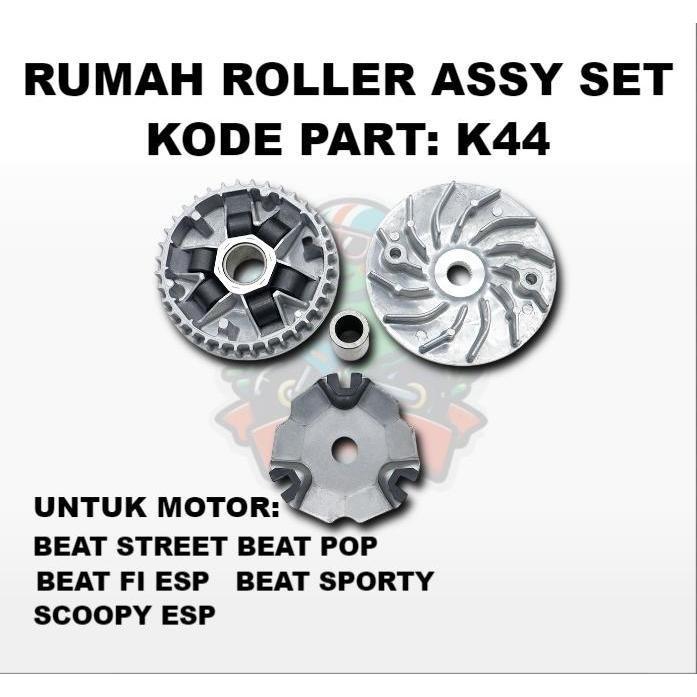 K44 RUMAH ROLLER BEAT ESP K44 2015 2016 2017 2018 2019, RUMAH ROLLER ROLER LOLER BEAT FI ESO STATER 
