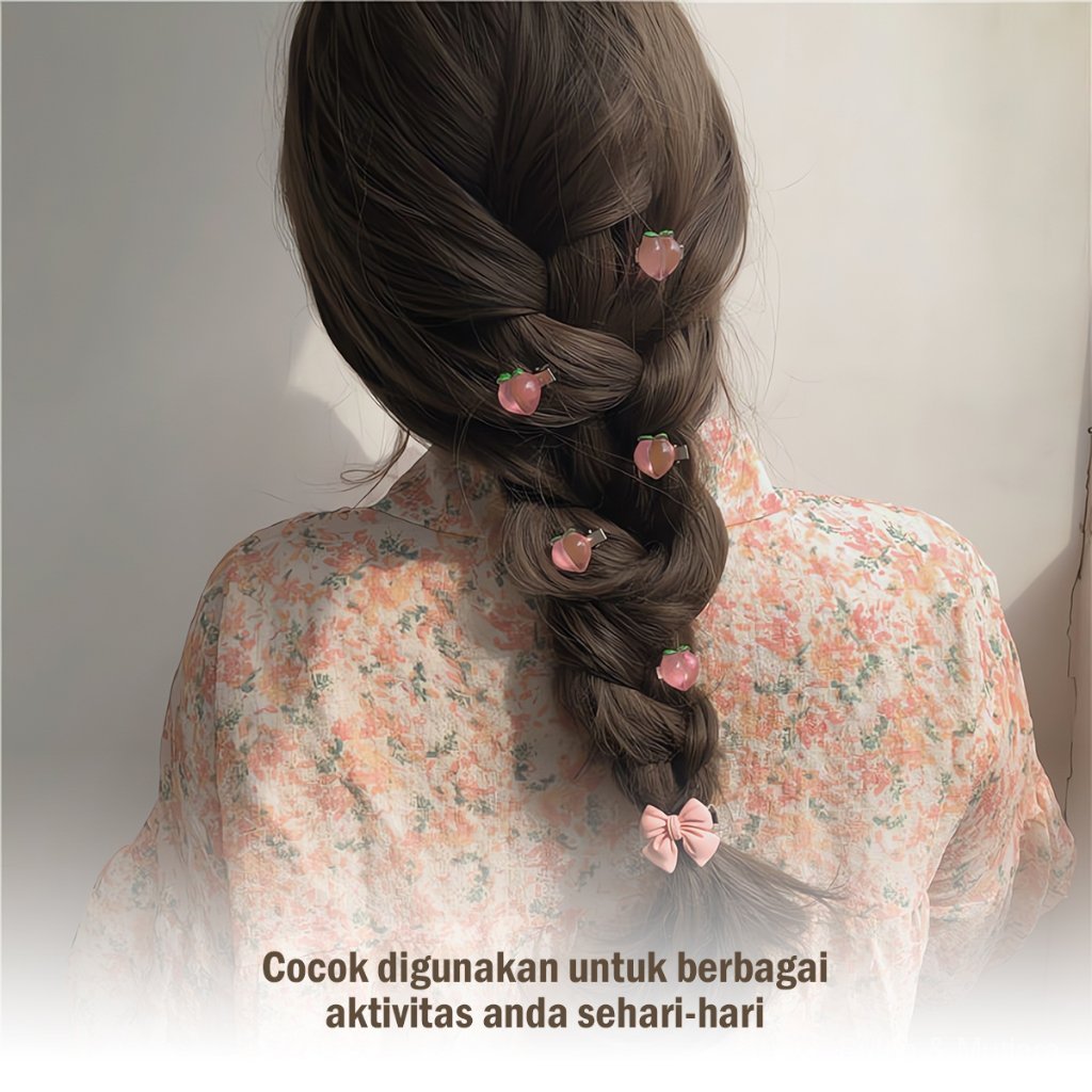 Jepit Rambut Anak Karakter Kartun Lucu – Aksesoris Rambut Cewek