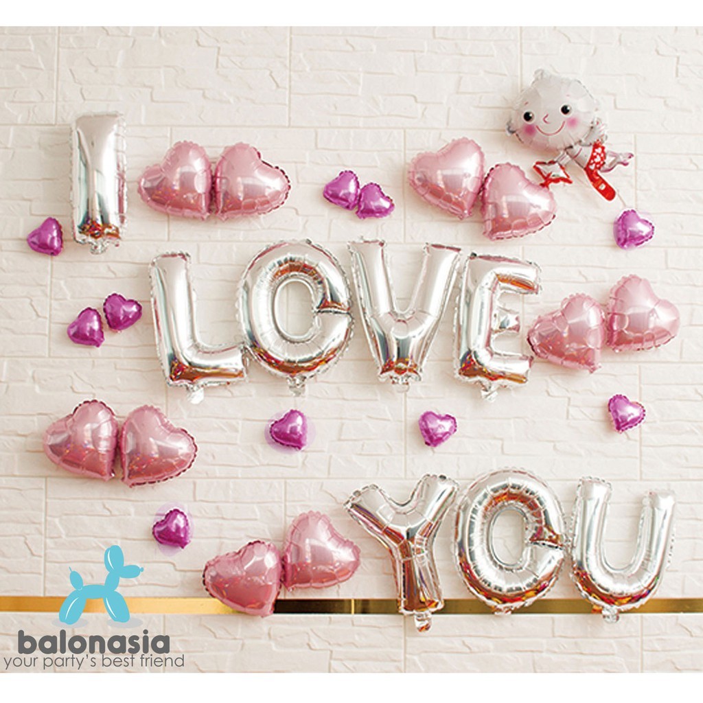 Paket lengkap dekorasi balon lamaran cny25