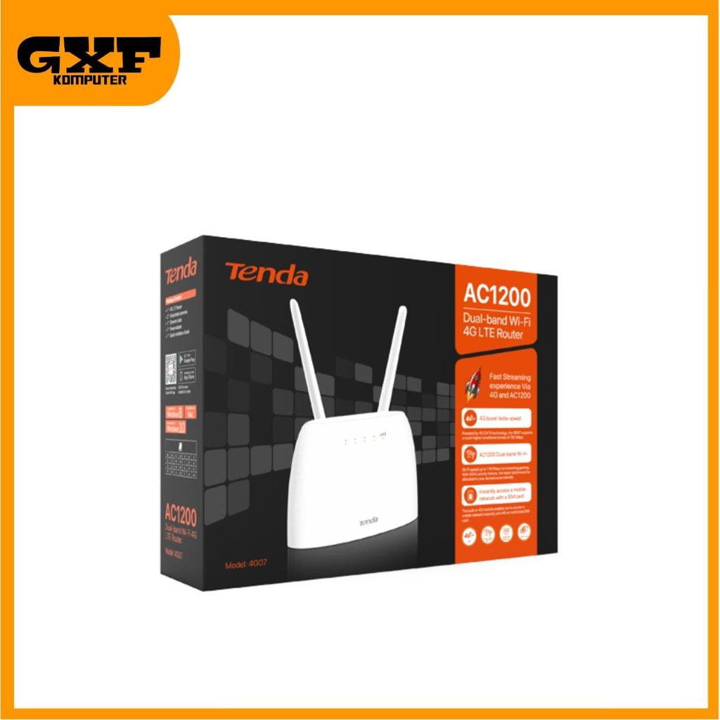 Tenda 4G07 AC1200 Dual-band Wi-Fi 4G 3G LTE Router
