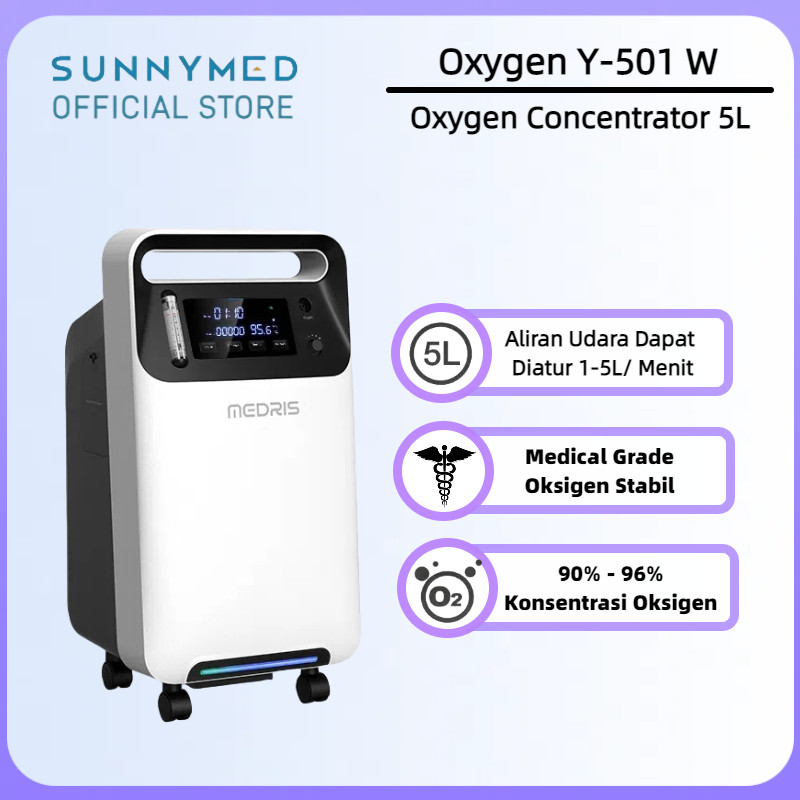 MEDRIS OXYGEN CONCENTRATOR Y-501W Oksigen Konsentrator Oksigen Elektrik