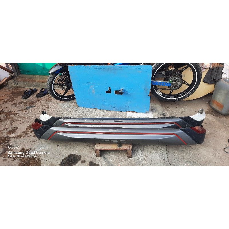 Bumper bodykit depan rush 2018