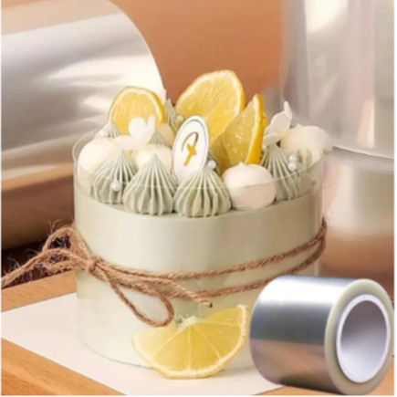 1KG PLASTIK ROLL UNTUK PINGGIRAN KUE/PLASTIK BENING ROLL PINGGIRAN KUE/WRAPPING CAKE