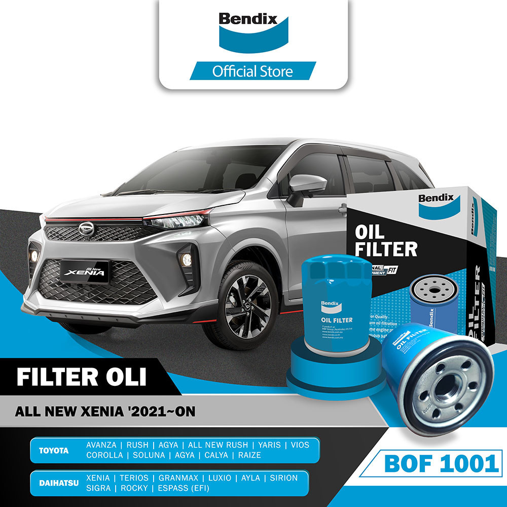 Bendix Filter Oli Saringan Oli Mobil Daihatsu All New Xenia 2021-on - BOF1001