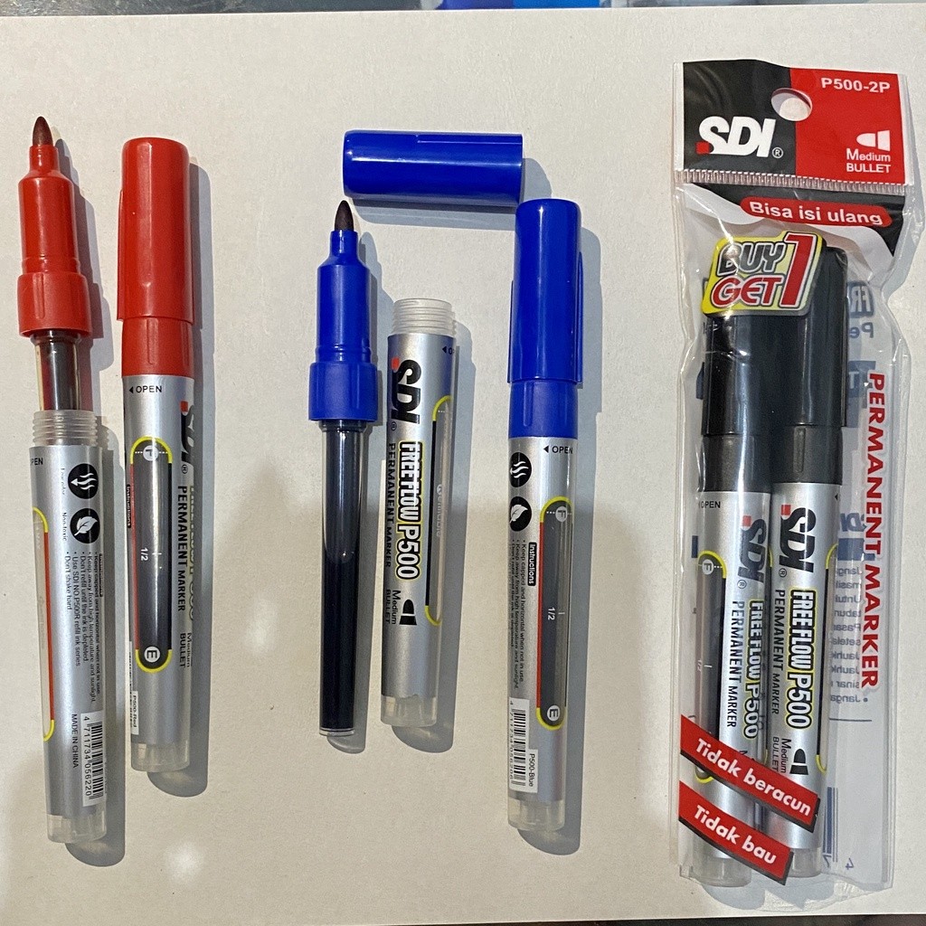 SDI Spidol Permanent P500-2P