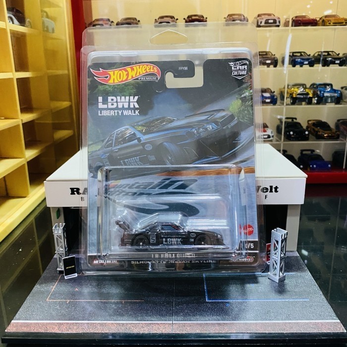 Hotwheels CHASE Mountain LB ER34 Super Silhouette Nissan Skyline Black