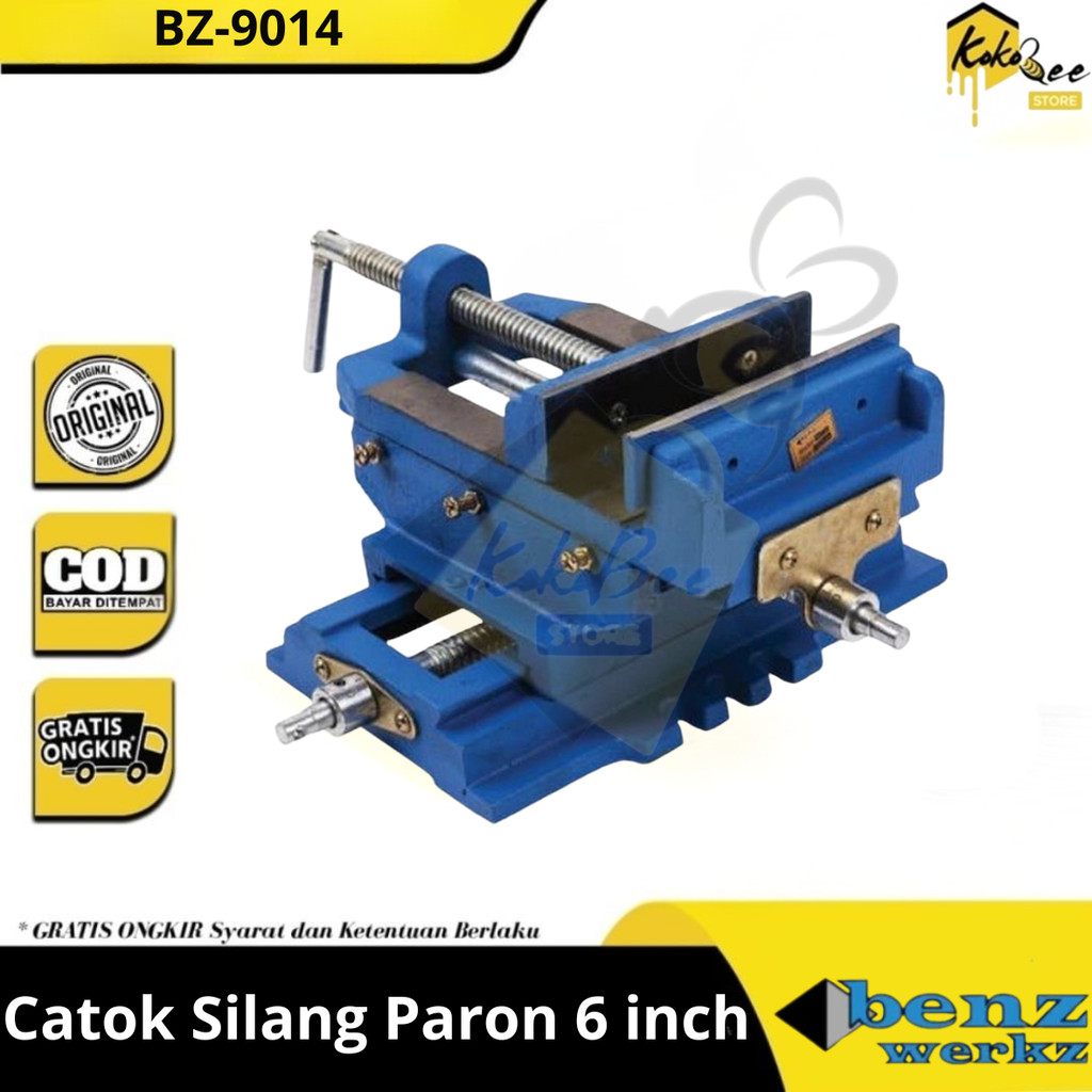 Ragum Cross 6 inch / Catok Silang Paron 6 inch / Cross Vice Table 9014