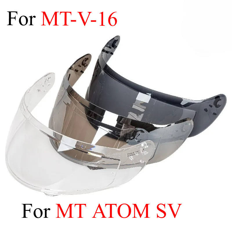 Helmet Visor for MT-V-16 ATOM SV FOR MT Helmet Visor Lens sposter Helmet Library Motorcycle Shield