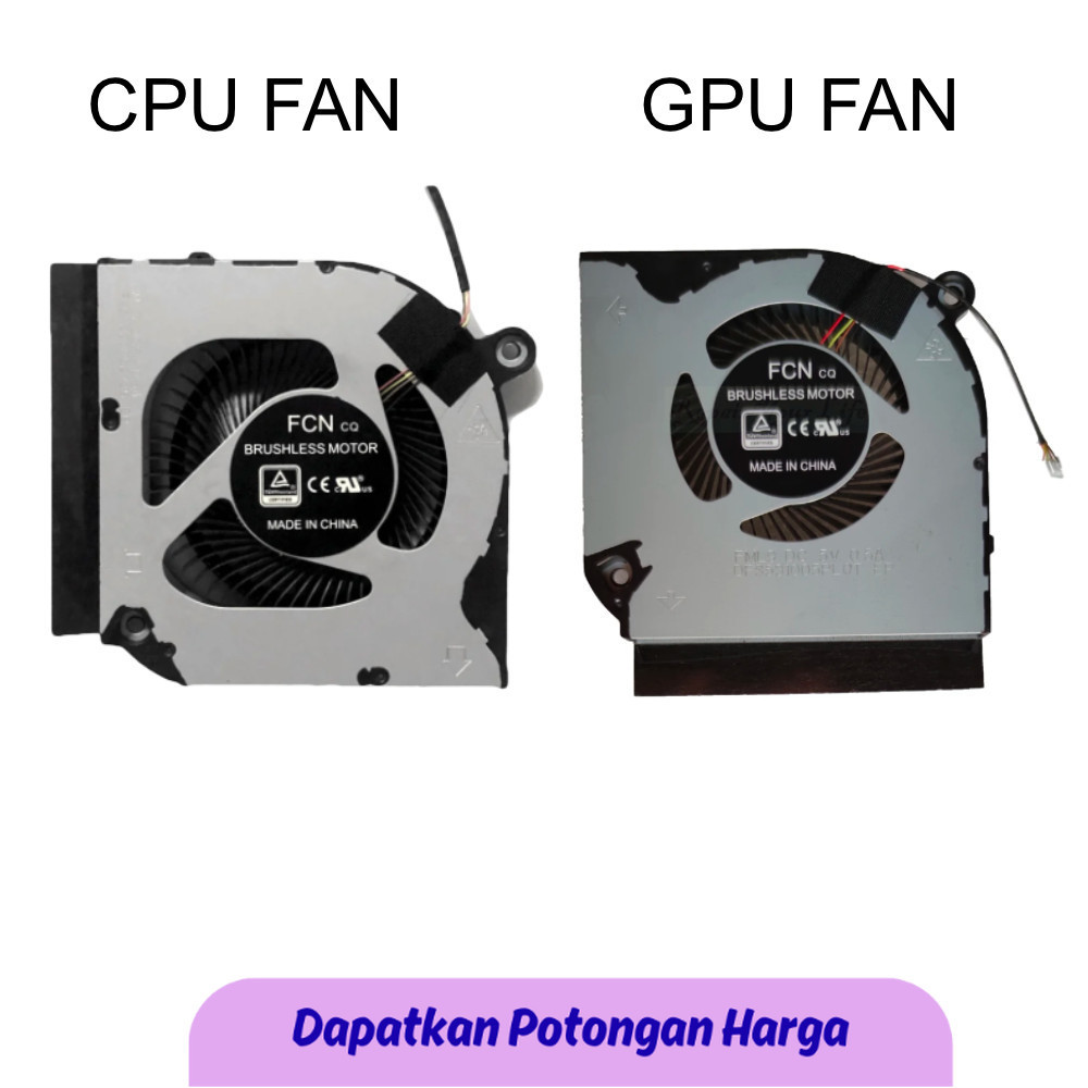 SSN CPU GPU Cooling Fan for Acer Predator PH315-53-72XD PH317-54-70Z5 N20C3 Series Cooler Fans Radia