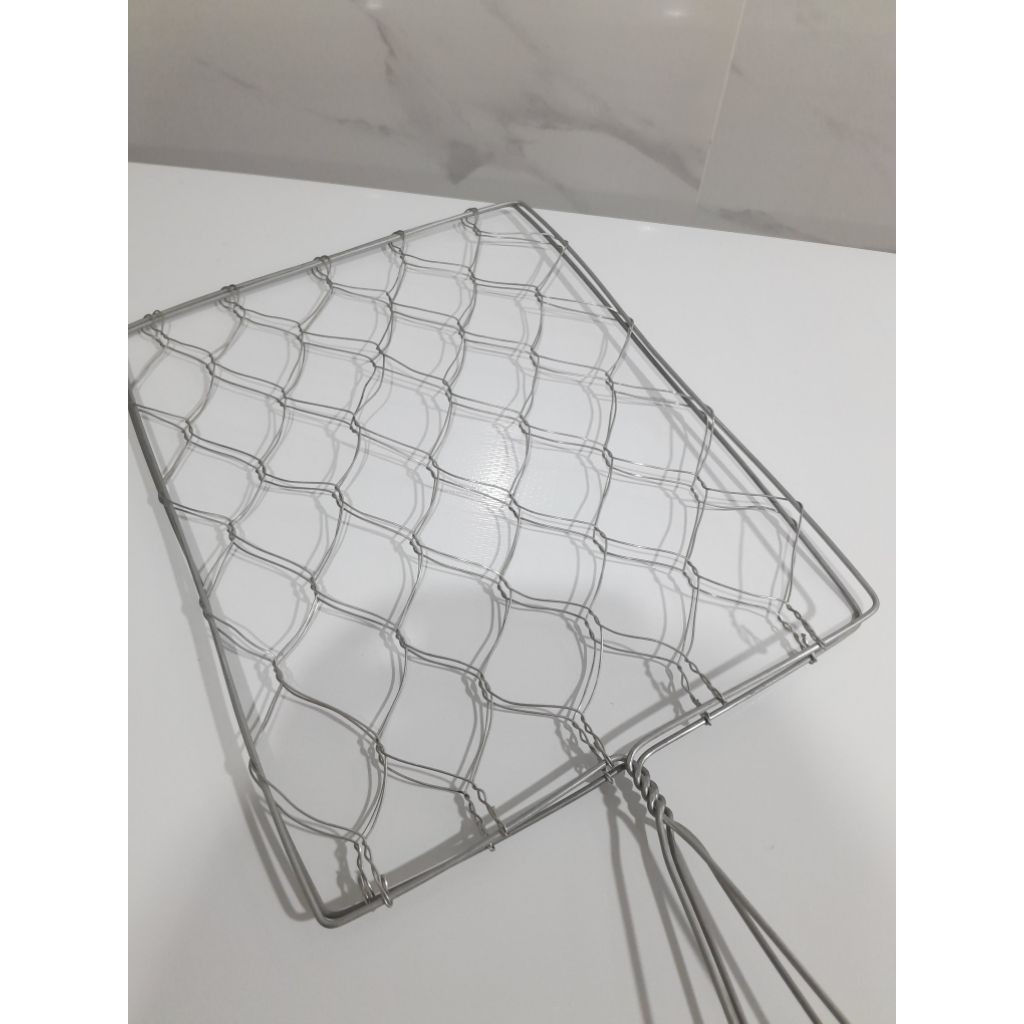 Alat Panggangan Sate Besar / Panggangan BBQ / Panggangan Ikan Ayam Stainless / Alat Grill