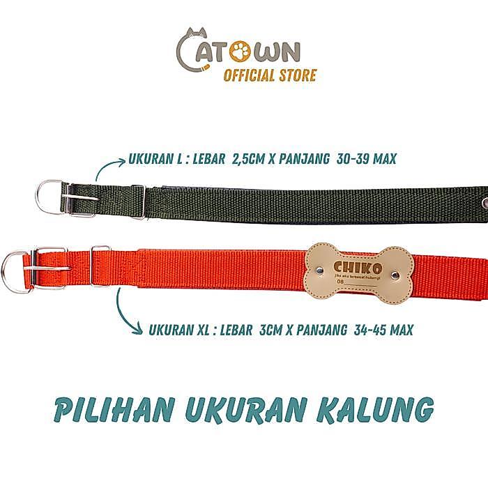 Kalung Anjing Custom Nama Tulisan Kalung Anjing Besar Dog Collar Free Custom Kalung Anjing Besar